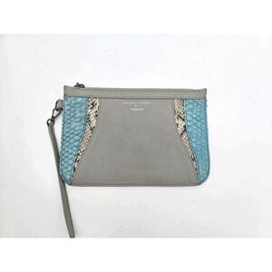 KHIRMA ELIAZOV‎ x RESTORSEA Snakeskin Luxury Wristlet Small Leather Goods BAG